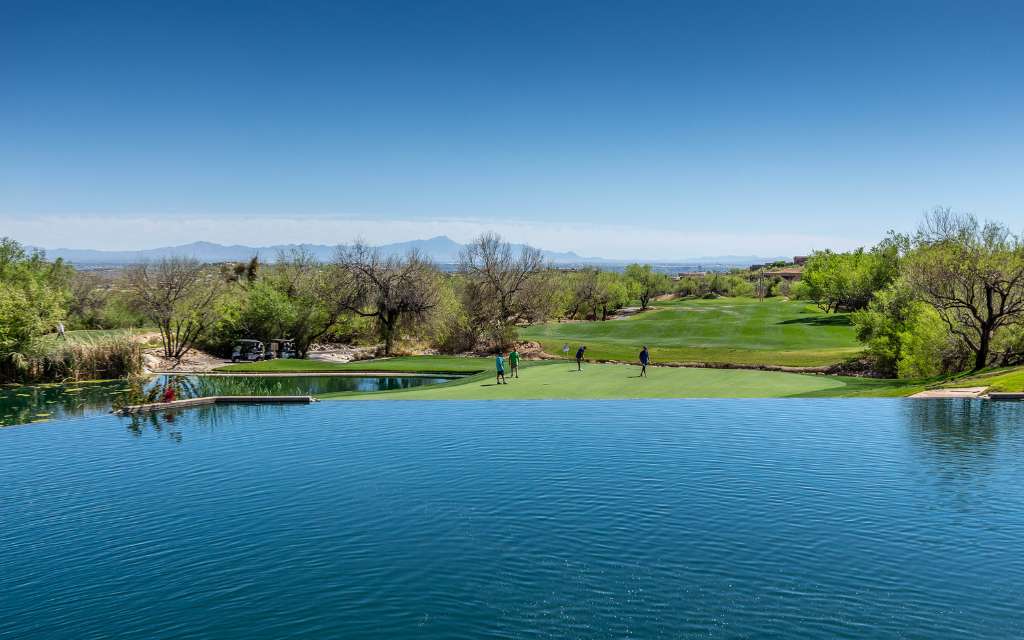 Golfing at Ventana Canyon