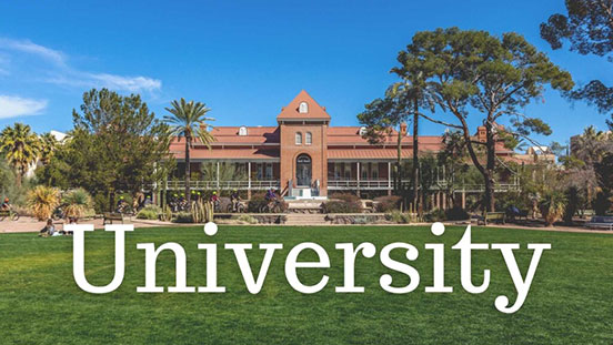 Old Main at University of Arizona campus in Tucson